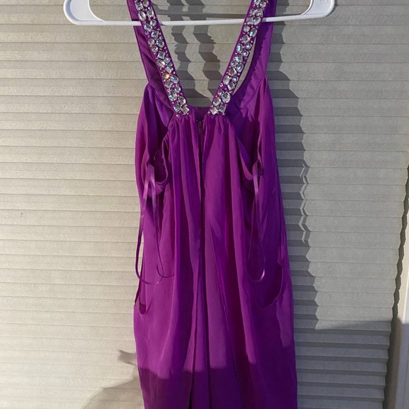 Purple Dress by Hailey Logan - Picture 2 of 4
